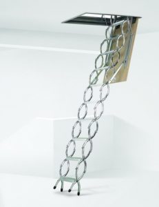 Aluminios Técnicos Cebreros escalera escamoteable tijera maydisa